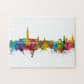 Salisbury England Skyline Puzzle (Horizontal)