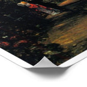 Salisbury Kathedrale aus dem Bischofsgarten Poster (Ecke)