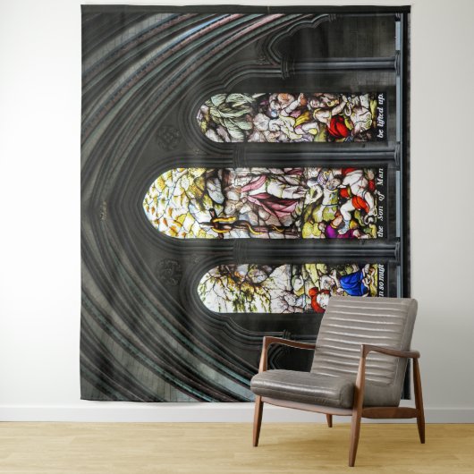 Salisbury-Kathedrale Transept Buntglas-Fenster Wandteppich (Beispiel)