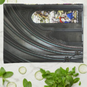 Salisbury Kathedrale Transept Fenster aus festem G Küchentuch (Gefaltet)