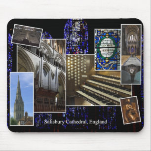 Salisbury-Kathedralen-Pfeifenorgel mousepad