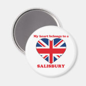 Salisbury Magnet (Vorderseite/Rückseite)