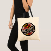 Salisbury Maryland Fahnengrunge Tasche (Vorderseite (Produkt))