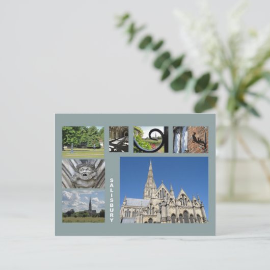 Salisbury-Mehrbild Postkarte (Stehend Vorderseite)