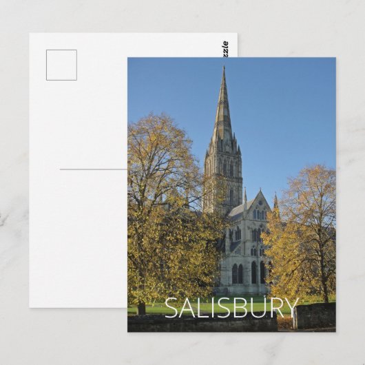 Salisbury Postkarte (Vorne/Hinten)