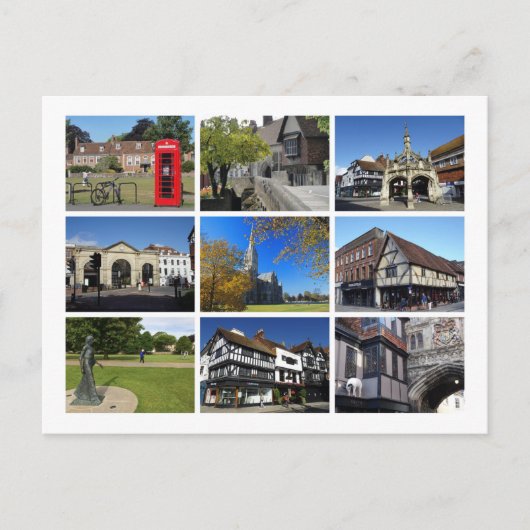 Salisbury Postkarte (Vorderseite)