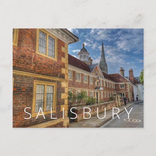 Salisbury Postkarte (Vorderseite)