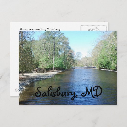 Salisbury Zoo, MD Postkarte (Vorne/Hinten)