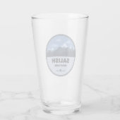 Salish Mountains Montana Camping Glas (Rückseite)