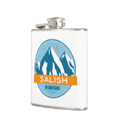 Salish Mountains Montana Flachmann (Links)