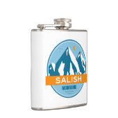 Salish Mountains Montana Flachmann (Rechts)