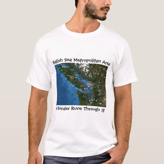 Salish Seemetro-Bereichs-T - Shirt (Vorderseite)