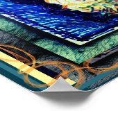 Salix Sense Willow Catkins Poster (Ecke)