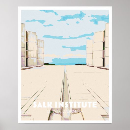 Salk Institute Poster (Vorne)