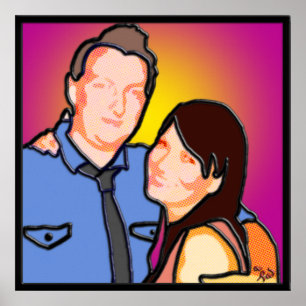 Sall und Curtis Poster