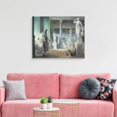 Salle des Saisons am Louvre, c. 1802 Leinwanddruck (Insitu (Wohnzimmer))