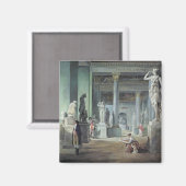 Salle des Saisons am Louvre, c. 1802 Magnet (Vorderseite/Rückseite)