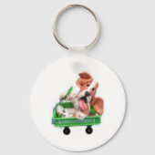 Sallenwagen Schlüsselanhänger (Vorderseite)