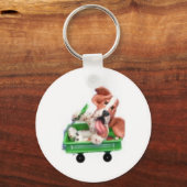 Sallenwagen Schlüsselanhänger (Vorderseite)