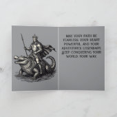 Sallos zum Charm Commander gekrönt Karte (Innenseite)