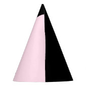 Sally Black Cat Pink Party Hat Partyhütchen (Rückseite)