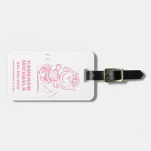 Sally Brown Tancing Gepäckanhänger (Vorderseite horizontal)