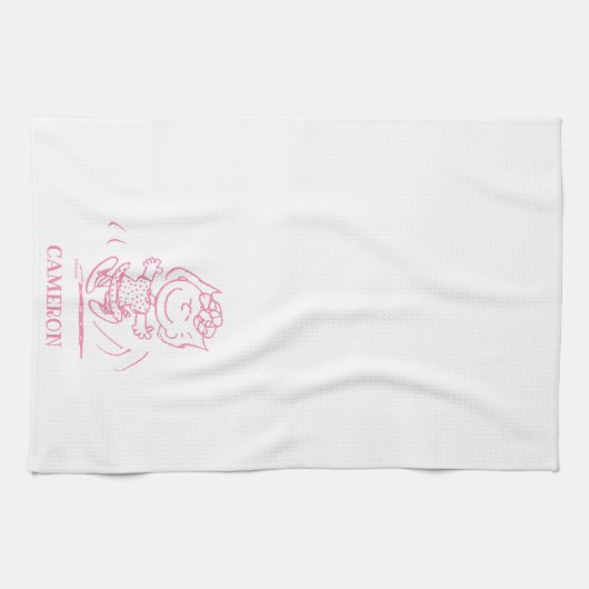 Sally Brown Tancing Geschirrtuch (Horizontal)