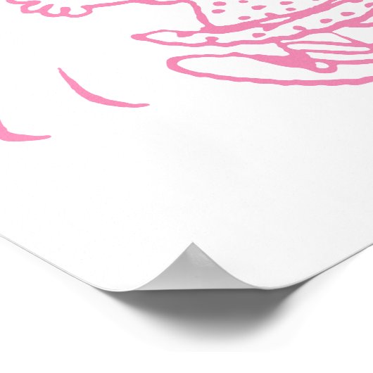 Sally Brown Tancing Poster (Ecke)