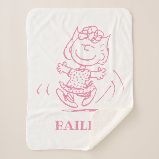 Sally Brown Tancing Sherpadecke (Vorderseite)