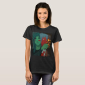 Sally Face: digitale Malerei T-Shirt (Vorne ganz)
