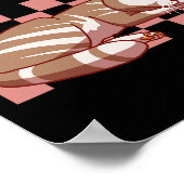 Sally Face Gizmo Das Cat Checkered Nickerchen Must Poster (Ecke)