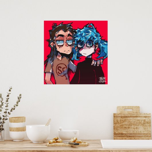 Sally Face Poster (Küche)