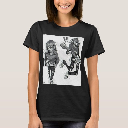Sally Gesicht Studie T-Shirt (Vorderseite)