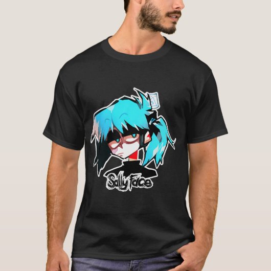 Sally Gesicht T-Shirt (Vorderseite)