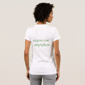 Sally-Grün T-Shirt (Schwarz voll)