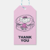 Sally Playing Jump Rope Geschenkanhänger (Vorderseite)