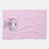 Sally Playing Jump Rope Geschirrtuch (Horizontal)