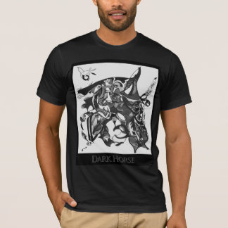 Sally Rayn: Dunkles PferdeT - Shirt