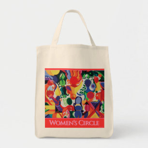 Sally Rayn: Kreis-Tasche der Frauen Tragetasche