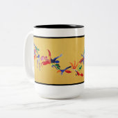 Sally Rayn: Tasse des Drache-Frühlings-2 (Vorderseite Links)