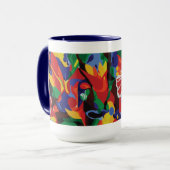 Sally Rayn: Weißes PferdeTasse Tasse (Vorderseite Links)