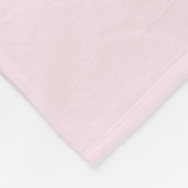 Sally Thinking of Blume Fleecedecke (Ecke)