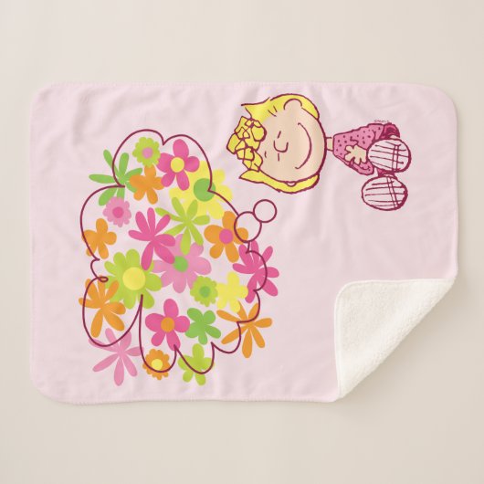 Sally Thinking of Blume Sherpadecke (Vorderseite (Horizontal))