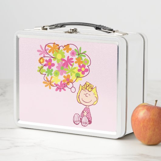 Sally Thinking of Flowers Metall Brotdose (Beispiel)