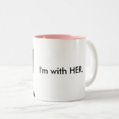 Sally Yates Zweifarbige Tasse (VorderseiteRechts)