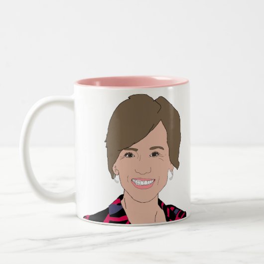 Sally Yates Zweifarbige Tasse (Links)