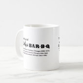 Sally's Bar-B-Q Restaurant, Chicago, IL 1941-1976 Kaffeetasse (Vorderseite Links)