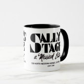 Sally's Bühne Restaurant, Chicago, IL Tasse (VorderseiteRechts)