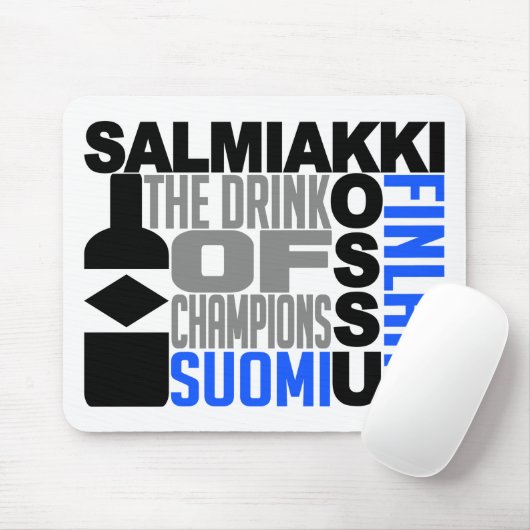 Salmiakki Kossu mousepad (Mit Mouse)