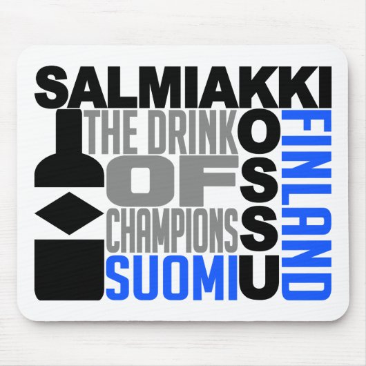 Salmiakki Kossu mousepad (Vorne)